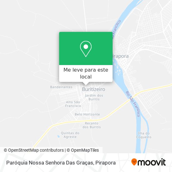 Paróquia Nossa Senhora Das Graças mapa