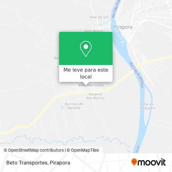 Beto Transportes mapa