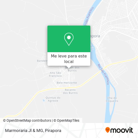Marmoraria Jl & MG mapa