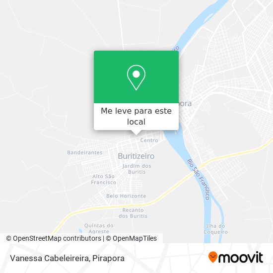 Vanessa Cabeleireira mapa