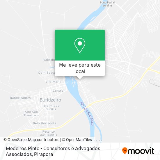 Medeiros Pinto - Consultores e Advogados Associados mapa