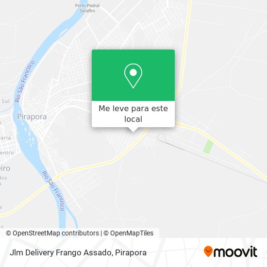 Jlm Delivery Frango Assado mapa