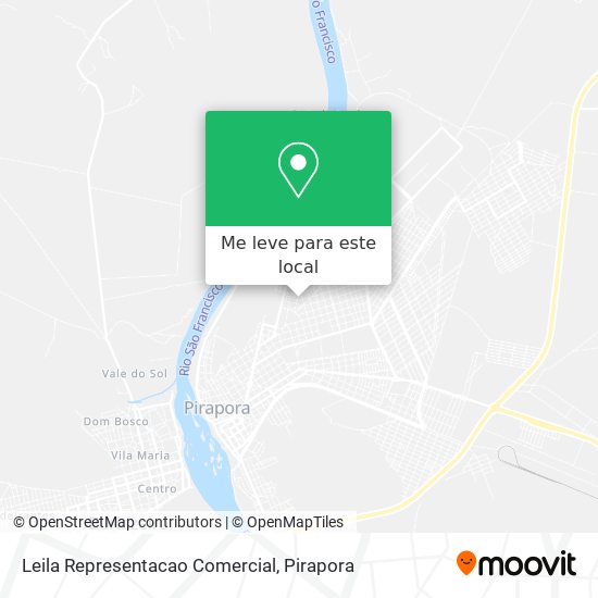 Leila Representacao Comercial mapa