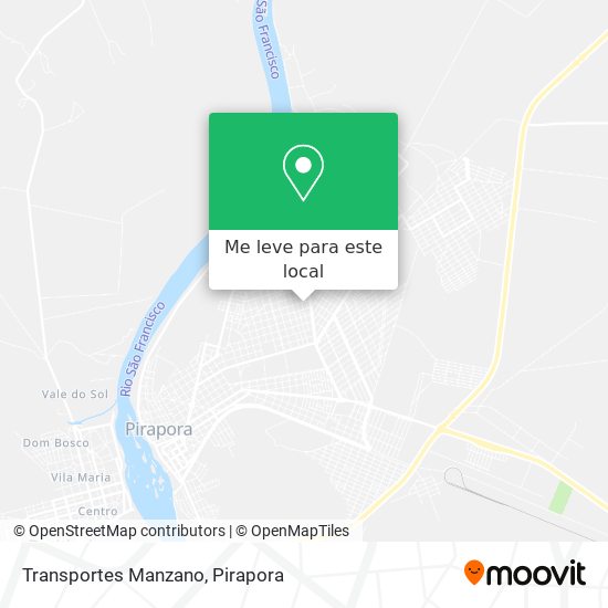 Transportes Manzano mapa