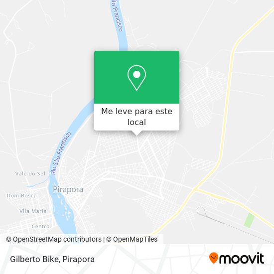 Gilberto Bike mapa