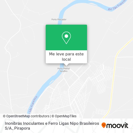 Inonibrás Inoculantes e Ferro Ligas Nipo Brasileiros S / A. mapa