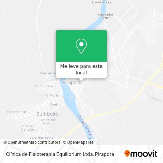 Clínica de Fisioterapia Equilibrium Ltda mapa