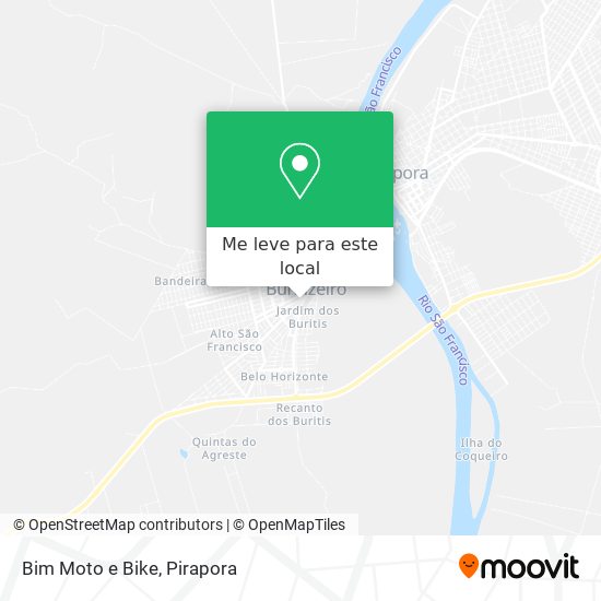 Bim Moto e Bike mapa