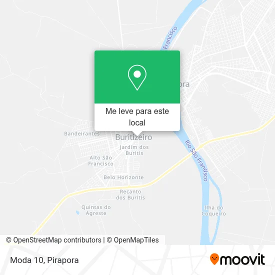 Moda 10 mapa