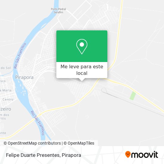 Felipe Duarte Presentes mapa