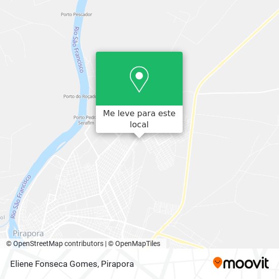 Eliene Fonseca Gomes mapa