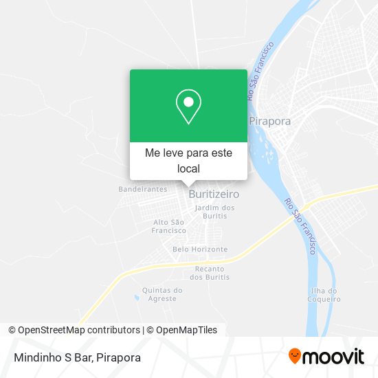 Mindinho S Bar mapa