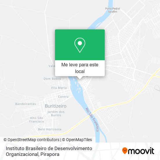 Instituto Brasileiro de Desenvolvimento Organizacional mapa