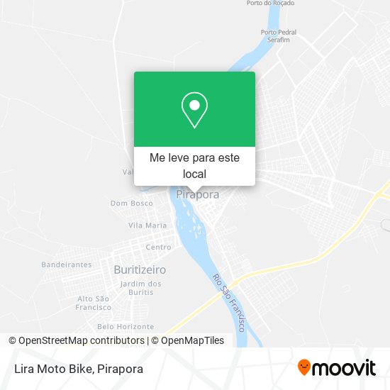 Lira Moto Bike mapa