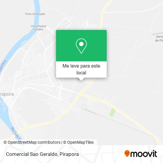Comercial Sao Geraldo mapa