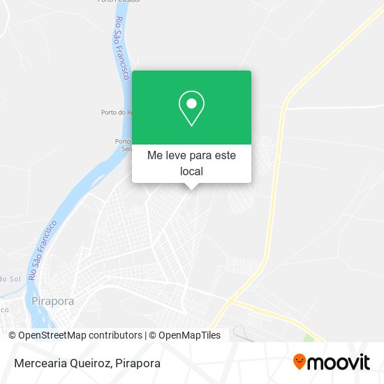 Mercearia Queiroz mapa