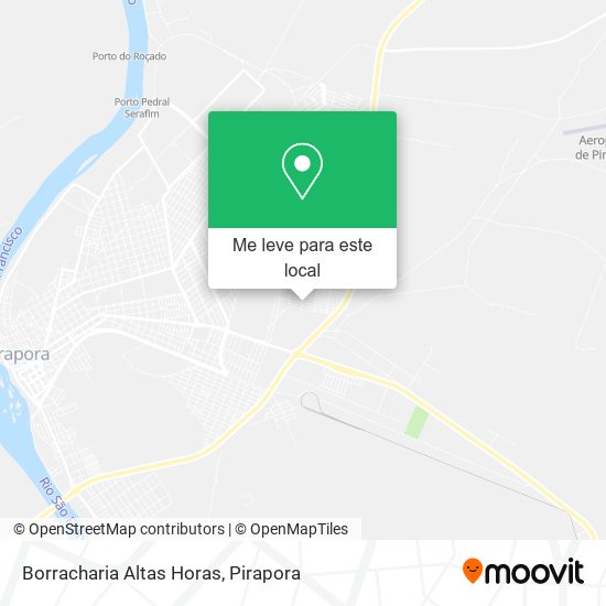 Borracharia Altas Horas mapa