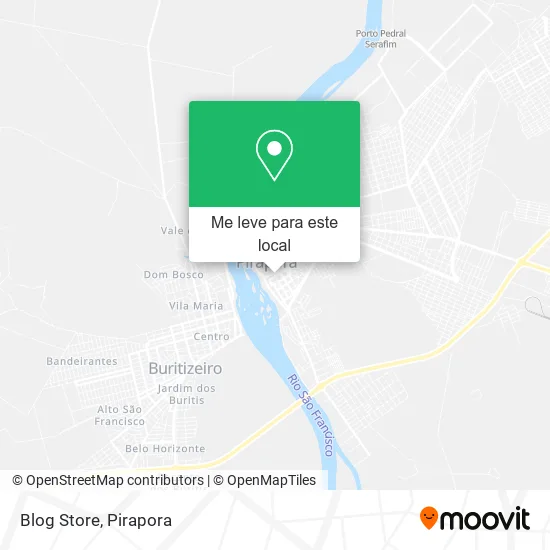 Blog Store mapa