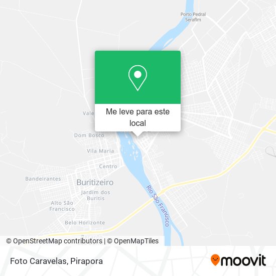 Foto Caravelas mapa