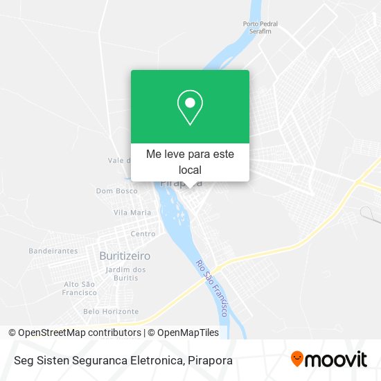 Seg Sisten Seguranca Eletronica mapa