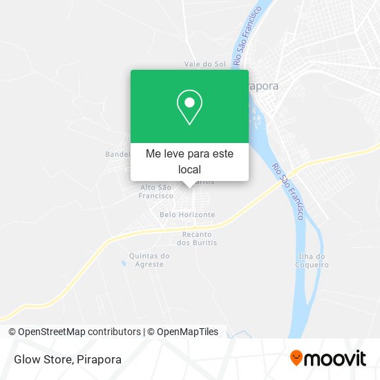 Glow Store mapa