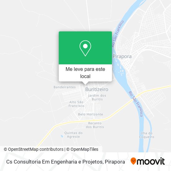 Cs Consultoria Em Engenharia e Projetos mapa