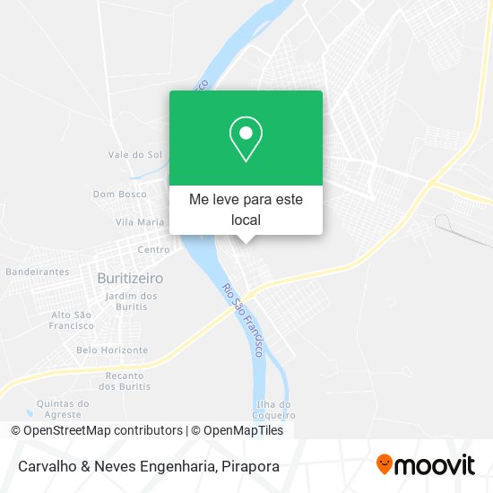 Carvalho & Neves Engenharia mapa