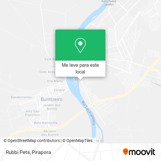 Rubbi Pets mapa