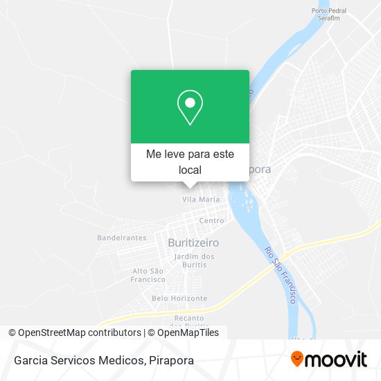 Garcia Servicos Medicos mapa