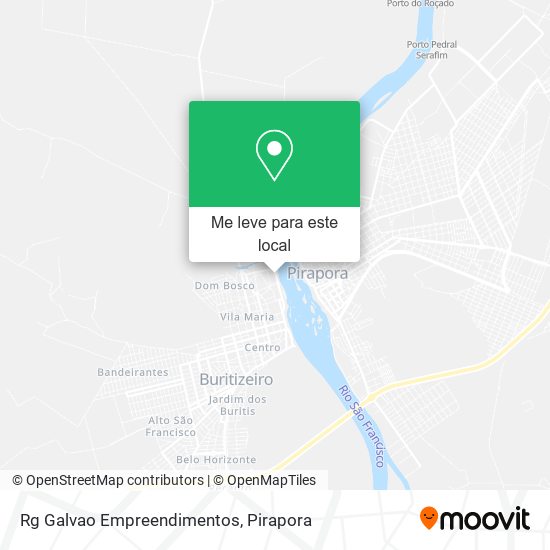 Rg Galvao Empreendimentos mapa