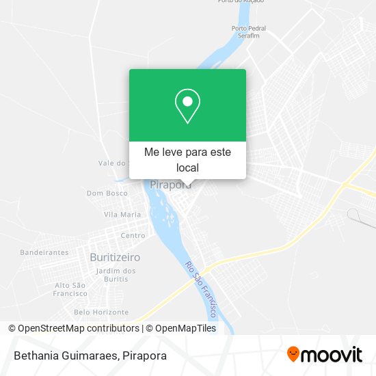 Bethania Guimaraes mapa