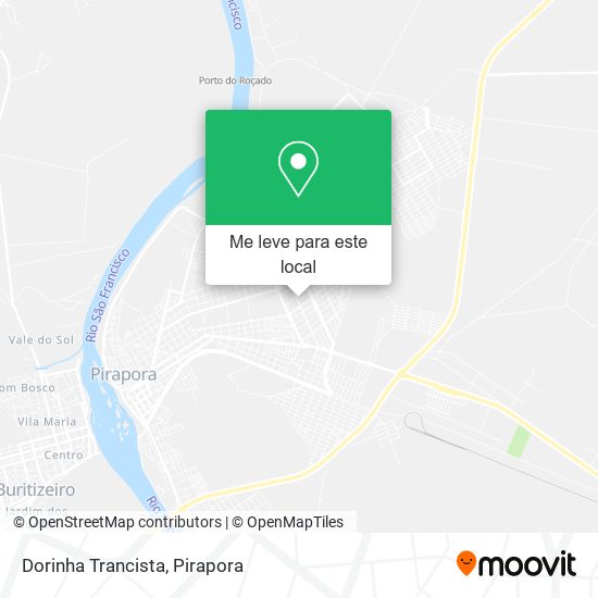Dorinha Trancista mapa