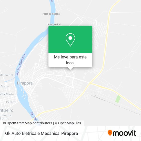 Gk Auto Eletrica e Mecanica mapa