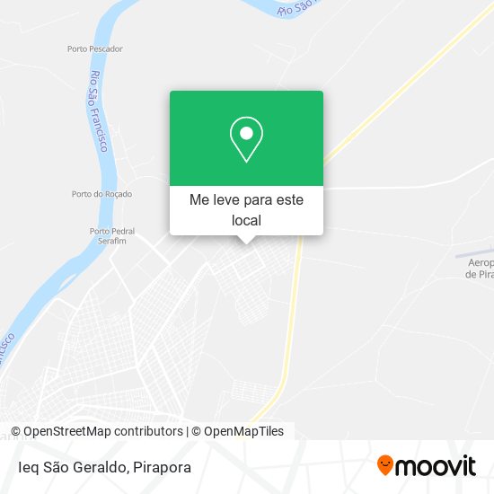 Ieq São Geraldo mapa