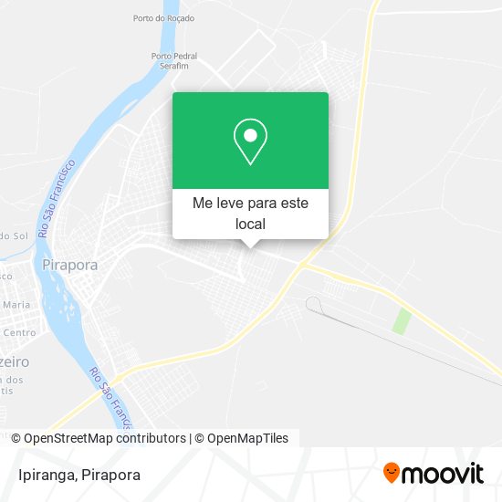 Ipiranga mapa