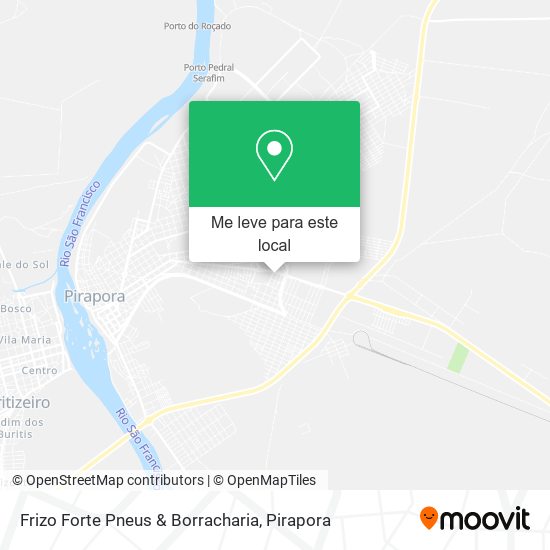 Frizo Forte Pneus & Borracharia mapa