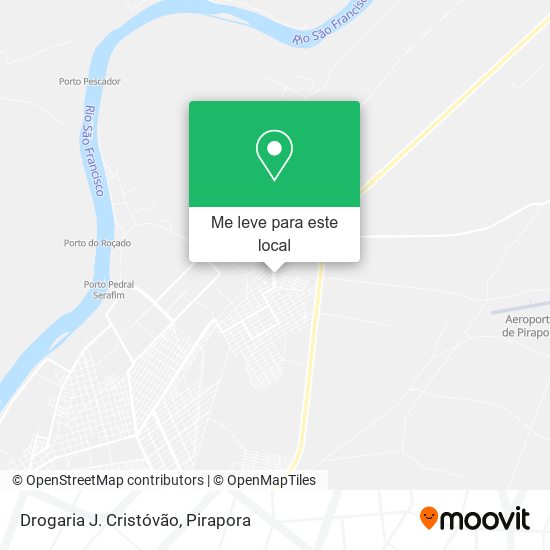 Drogaria J. Cristóvão mapa