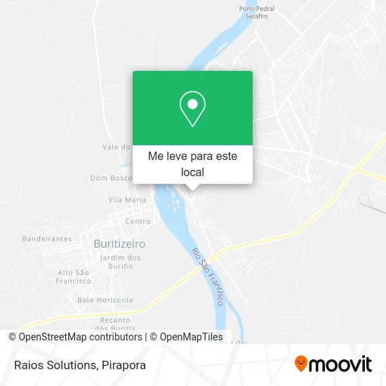 Raios Solutions mapa