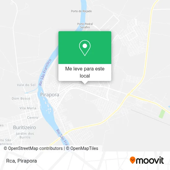 Rca mapa