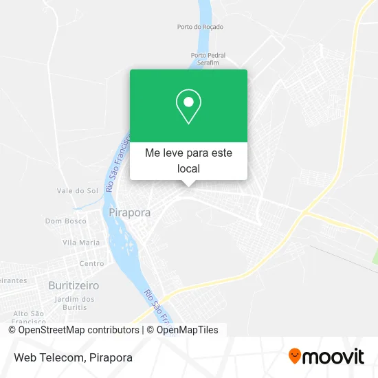 Web Telecom mapa