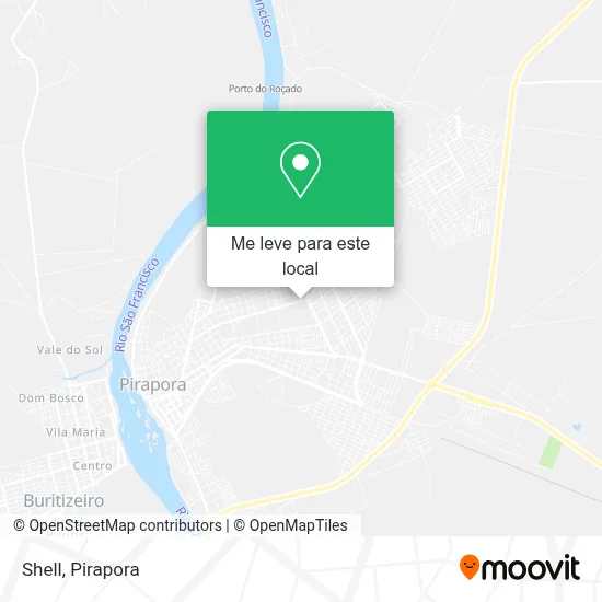 Shell mapa