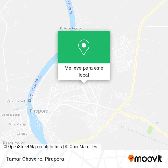 Tamar Chaveiro mapa