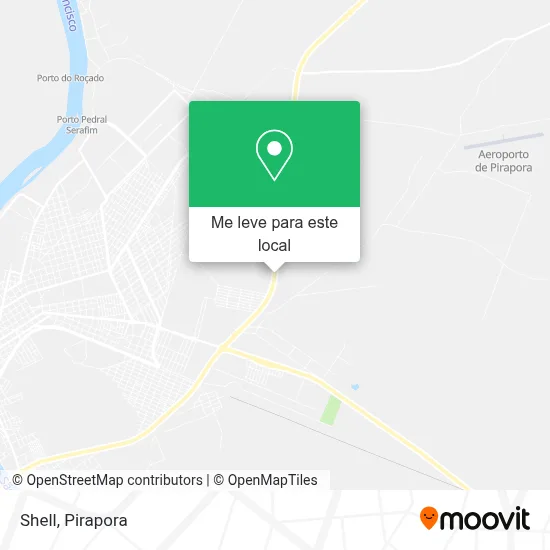 Shell mapa