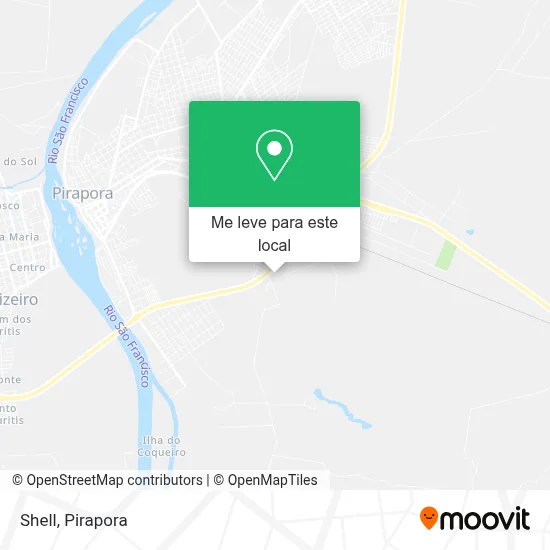 Shell mapa