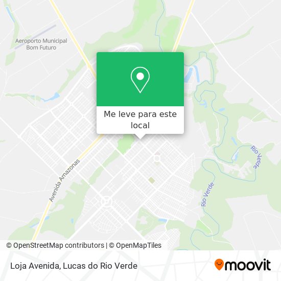Loja Avenida mapa