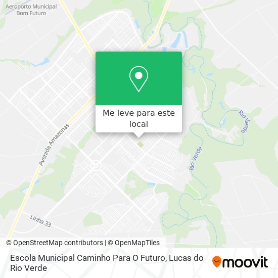 Escola Municipal Caminho Para O Futuro mapa