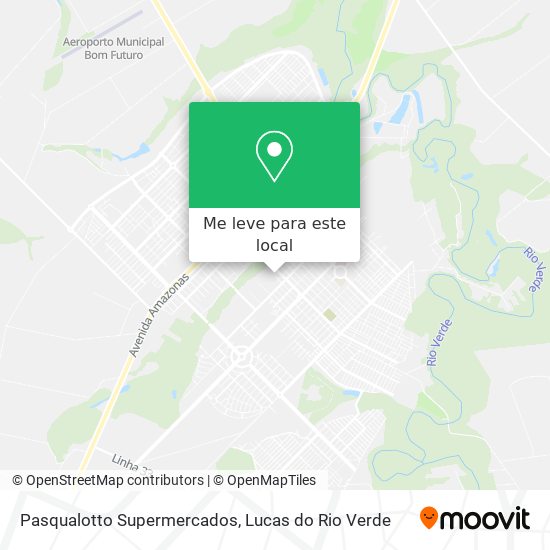 Pasqualotto Supermercados mapa