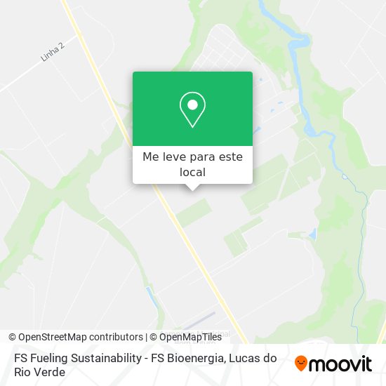 FS Fueling Sustainability - FS Bioenergia mapa