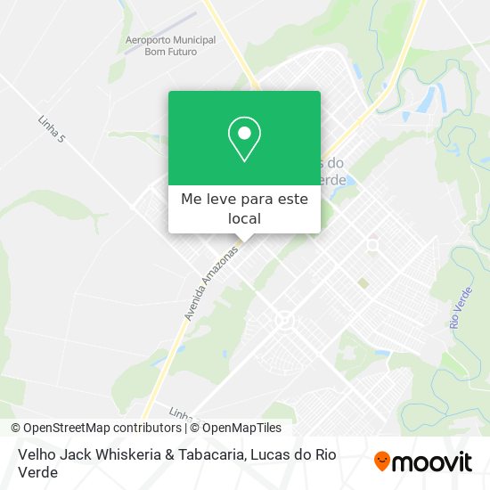 Velho Jack Whiskeria & Tabacaria mapa
