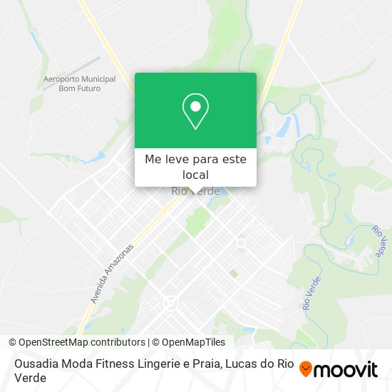 Ousadia Moda Fitness Lingerie e Praia mapa